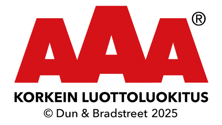 Kouruset Oy vahvimmassa AAA-luottoluokassa
